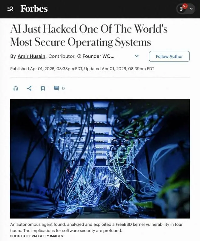 Claude仅用4小时血洗全球最安全系统 人类最后防线失守